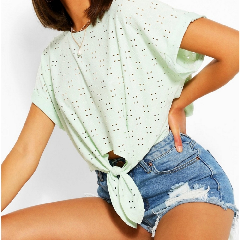 Tie Front Crop top